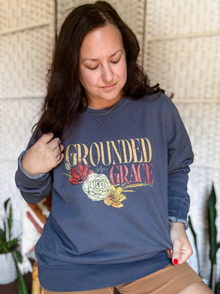 Grounded in Grace Unisex Sweatshirt-Sweatshirt-Tucked &amp; Threaded