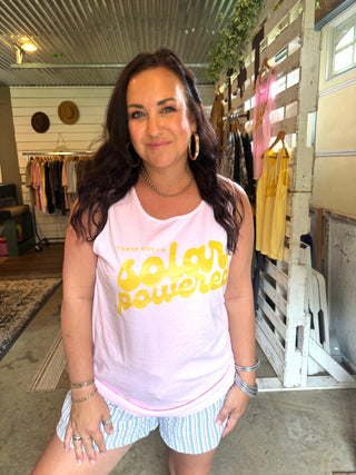 Solar Powered Unisex Tank