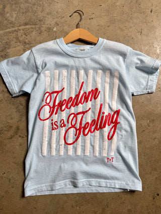 Freedom is a Feeling Chambray Youth Tee