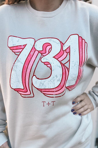 731 Vintage Heather Dust Sweatshirt