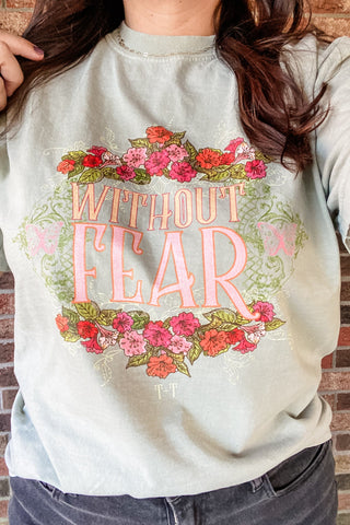 Without Fear Ivory Comfort Colors Tee