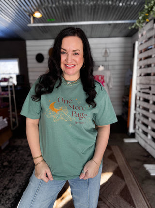 One More Page. Promise. Unisex Tee