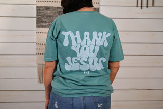 Thank You, Jesus Solid Unisex Tee