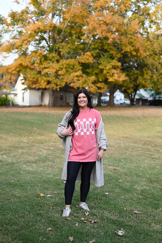 Nana Checkered Unisex Tee