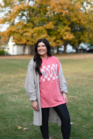 Nana Checkered Unisex Tee