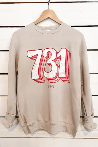 731 Vintage Heather Dust Sweatshirt