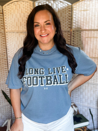 Long LIve Football Black & White Unisex Tee