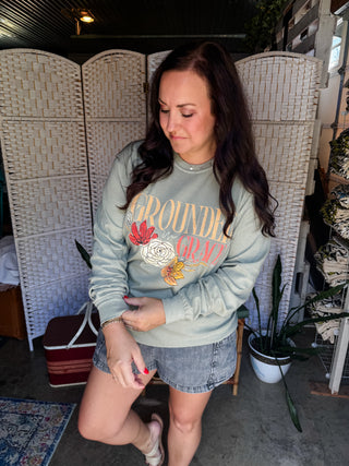 Grounded in Grace Unisex Long-Sleeve Tee