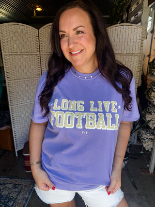 Long LIfe Football Golden Unisex Tee