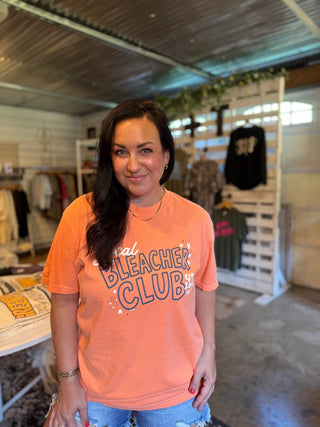 Local Bleacher Club Orange Unisex Graphic Tee