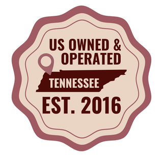 US owned and operated in Tennessee. Established in 2016 | Tucked and Threaded Boutique | Southern style graphic tees and gifts for women and families 