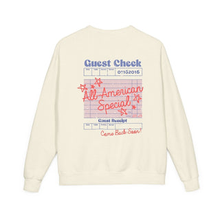 All American Ivory Unisex Sweatshirt - Tucked & Threaded