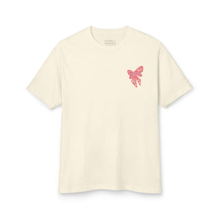 All American Midweight Faded Cream Tee - Tucked & Threaded