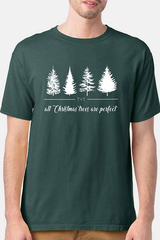 All Christmas Trees are Perfect Pine Tee - Tucked & Threaded
