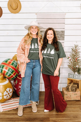 All Christmas Trees are Perfect Pine Tee - Tucked & Threaded