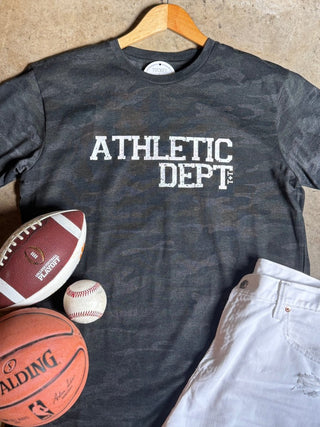 Athletic Dept. Black Camo Tee - Tucked & Threaded