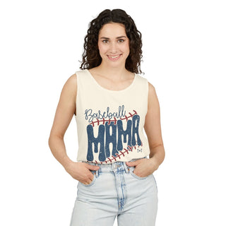 Baseball Mama Unisex Tank - Tucked & Threaded