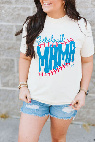 Baseball Mama Unisex Tee - Tucked & Threaded