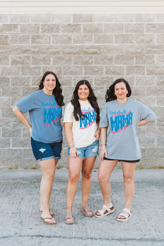 Baseball Mama Unisex Tee - Tucked & Threaded
