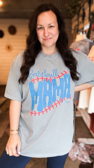 Baseball Mama Unisex Tee - Tucked & Threaded