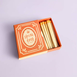 Book Themed Matchboxes: Strike First - Tucked & Threaded