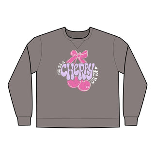 Cherry on Top Unisex Sweatshirt - Tucked & Threaded