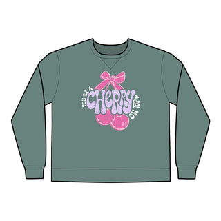 Cherry on Top Unisex Sweatshirt - Tucked & Threaded