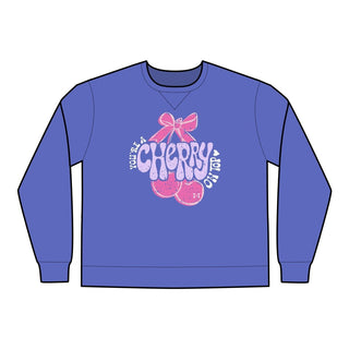 Cherry on Top Unisex Sweatshirt - Tucked & Threaded