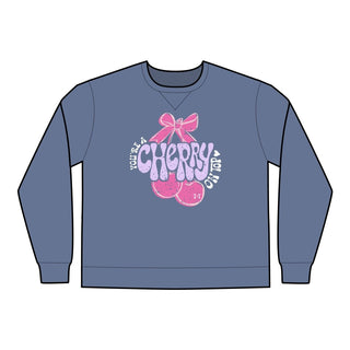 Cherry on Top Unisex Sweatshirt - Tucked & Threaded