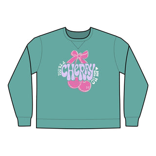 Cherry on Top Unisex Sweatshirt - Tucked & Threaded