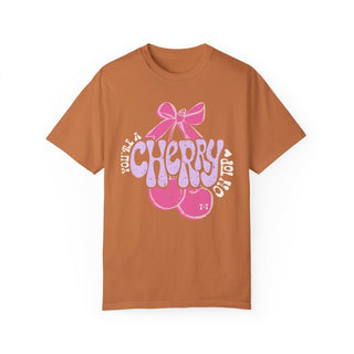 Cherry On Top Unisex Tee - Tucked & Threaded