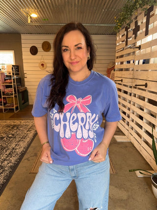 Cherry On Top Unisex Tee - Tucked & Threaded