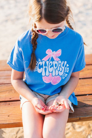 Cherry On Top Youth Tee - Tucked & Threaded