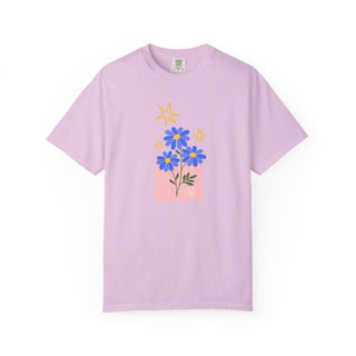 Daydream Floral Ivory or Orchid Unisex Tee - Tucked & Threaded