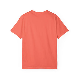 Don't Panic, Just Pray Bright Salmon Tee - Tucked & Threaded