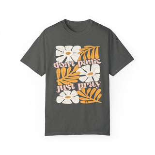 Don't Panic, Just Pray Pepper Tee - Tucked & Threaded