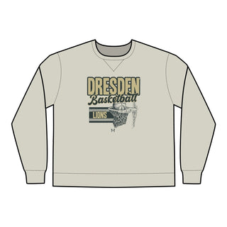 Dresden Lions Basketball Ivory Sweatshirt - Tucked & Threaded