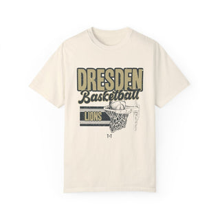 Dresden Lions Basketball Ivory Tee - Tucked & Threaded
