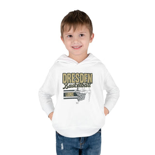 Dresden Lions Basketball Toddler Sweatshirt with Hood - Tucked & Threaded