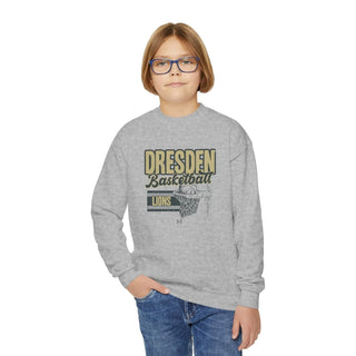 Dresden Lions Basketball Youth Sweatshirt - Tucked & Threaded