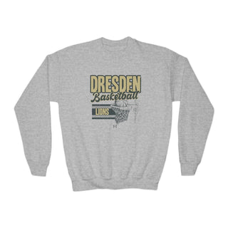 Dresden Lions Basketball Youth Sweatshirt - Tucked & Threaded