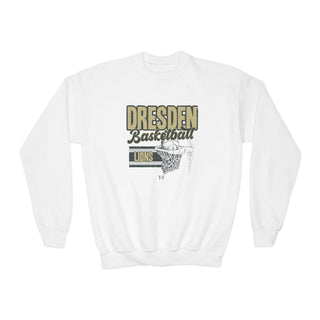 Dresden Lions Basketball Youth Sweatshirt - Tucked & Threaded