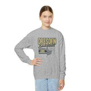 Dresden Lions Basketball Youth Sweatshirt - Tucked & Threaded