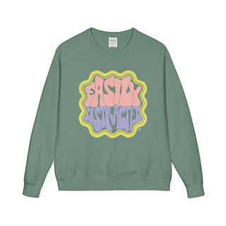 Easily Distracted Unisex Crewneck Sweatshirt - Tucked & Threaded