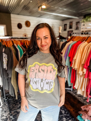 Easily Distracted Unisex Tee - Tucked & Threaded