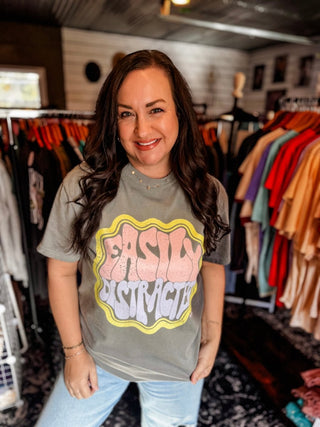 Easily Distracted Unisex Tee - Tucked & Threaded