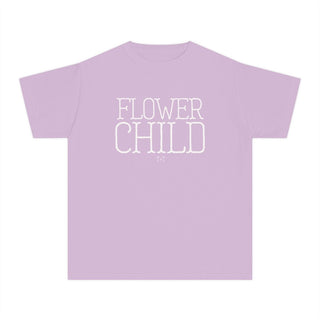 Flower Child Pepper or Orchid Youth Tee - Tucked & Threaded