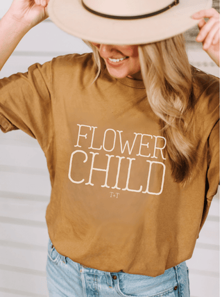 Flower Child Vintage Tee - Tucked & Threaded