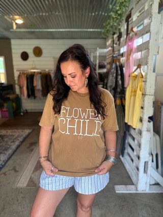 Flower Child Vintage Tee - Tucked & Threaded