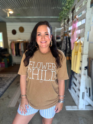 Flower Child Vintage Tee - Tucked & Threaded